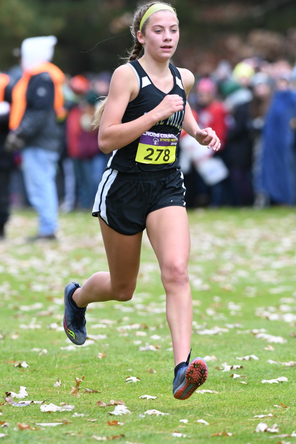 WIAA state cross country photo: Jenna Hosey, Lake Mills